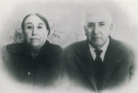 Bisavós Eufrásia Rosa Luis e José Vicente Júnior
